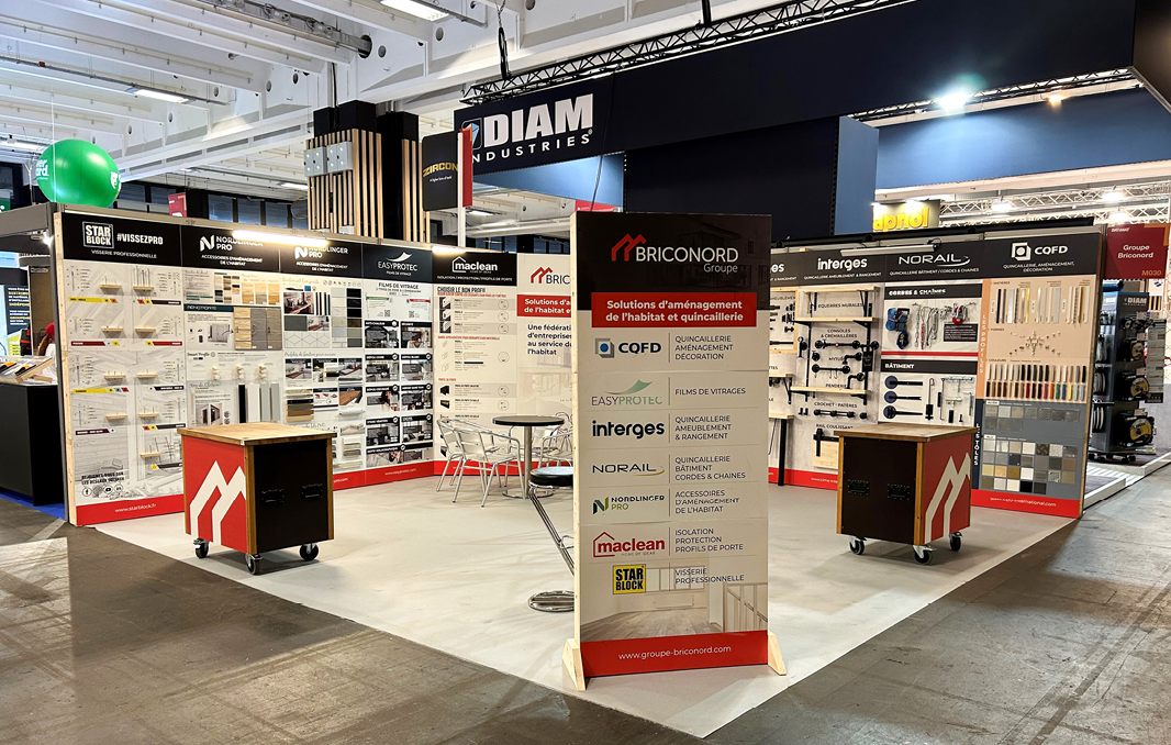 Le Groupe Briconord au salon Batimat 2024